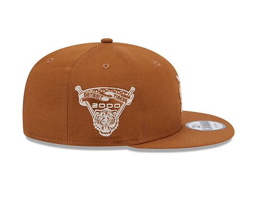 Kšiltovka New Era 9FIFTY MLB Side Patch Detroit Tigers Toasted Peanut / Stone