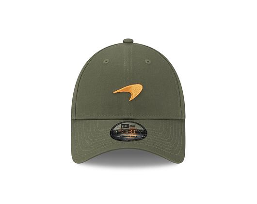 Kšiltovka New Era 9FORTY Seasonal McLaren New Olive / Tennessee Orange