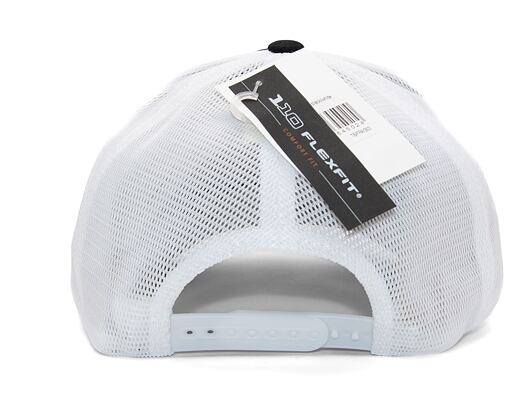 Kšiltovka Yupoong Flexfit 110 Mesh Cap 2-Tone Black / White