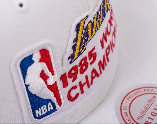 Kšiltovka Mitchell & Ness NBA NBA Champs Snapback HWC Lakers White