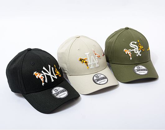 Dámská kšiltovka New Era 9FORTY Womens MLB Floral Metallic New York Yankees Black
