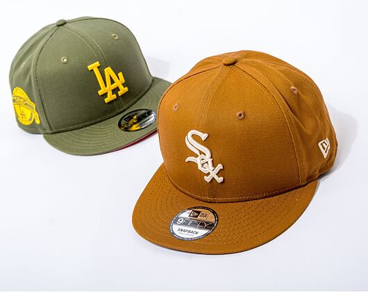 Kšiltovka New Era 9FIFTY MLB Side Patch Chicago White Sox Toasted Peanut / Stone