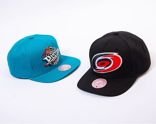 Kšiltovka Mitchell & Ness - Team Ground 2.0 Pro Snapback - Carolina Hurricanes - Black
