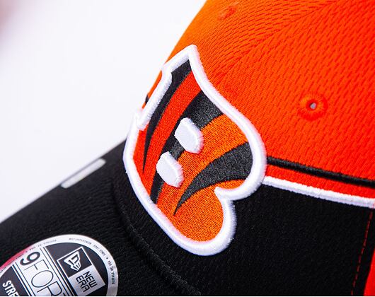 Kšiltovka New Era 9FORTY Stretch-Snap NFL Sideline 23 Cincinnati Bengals Team Colors