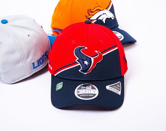 Kšiltovka New Era 9FORTY Stretch-Snap NFL Sideline 23 Houston Texans Team Colors