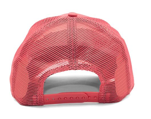 Kšiltovka New Era 9FORTY A-Frame Trucker MLB League Essential New York Yankees Litmus Pink / White