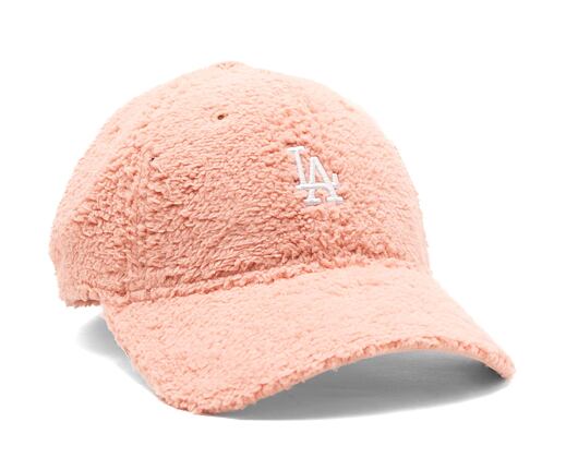 Dámská kšiltovka New Era 9FORTY Womens MLB Teddy Los Angeles Dodgers Litmus Pink / White