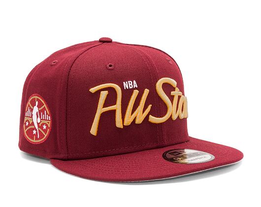Kšiltovka New Era 9FIFTY NBA All Star Game - Burgundy