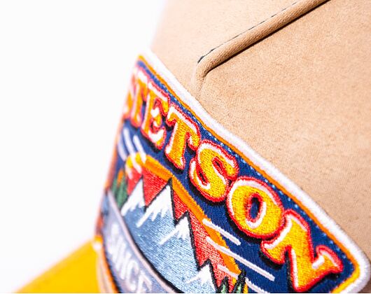Kšiltovka Stetson Cap Hacksaw Green/Orange