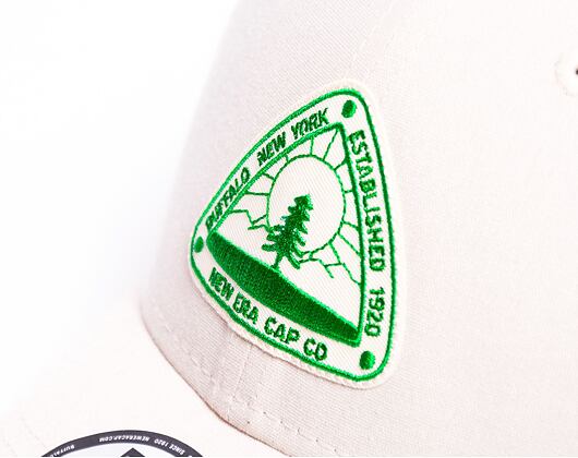 Kšiltovka New Era 9FORTY Repreve Stone / Dark Green