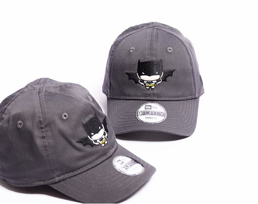 Dětská Kšiltovka New Era 9FORTY Kids DC Batman Graphite