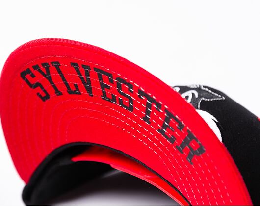 Dětská Kšiltovka New Era 9FIFTY Kids Looney Sylvester Black / Scarlet
