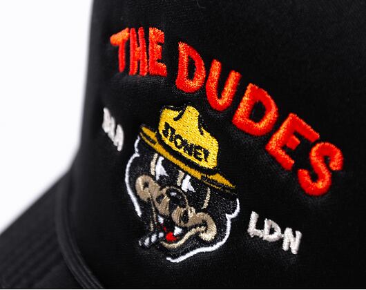 Kšiltovka The Dudes Trucker Cap Black