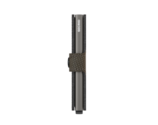 Peněženka Miniwallet Secrid Carbon Khaki