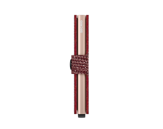 Peněženka Miniwallet Secrid Sparkle Red