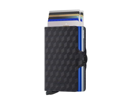 Peněženka Secrid Twinwallet Optical Titanium-Blue