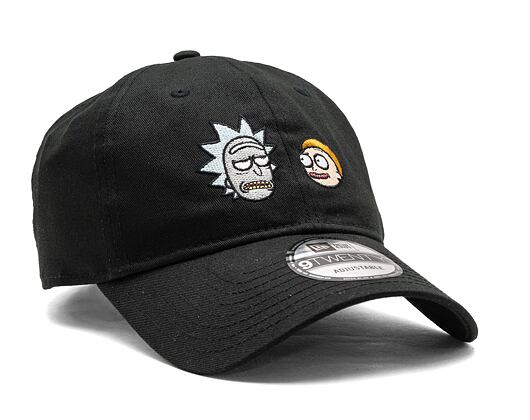 Kšiltovka New Era 9TWENTY Rick and Morty Heads Black