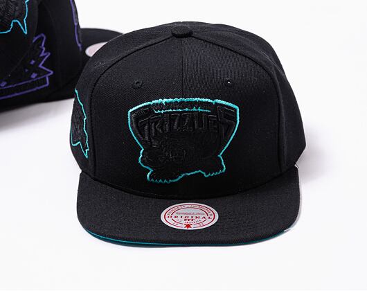 Kšiltovka Mitchell & Ness Tc Bottoms Snapback Hwc NBA VANCOUVER GRIZZLIES Black