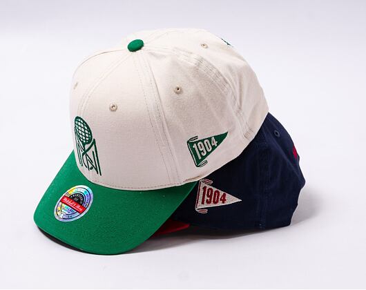 Kšiltovka Mitchell & Ness Game Set Snapback Branded Branded Off White