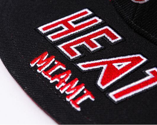 Kšiltovka Mitchell & Ness All Out Snapback Hwc NBA MIAMI HEAT Black