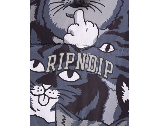 Bunda Rip N Dip Family Tree Puffer Jacket (Black)