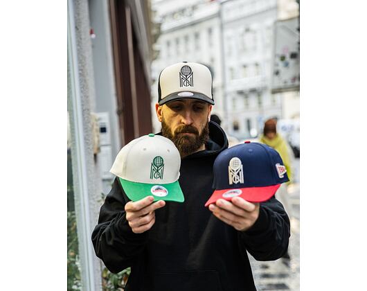 Kšiltovka Mitchell & Ness Game Set Snapback Branded Branded Navy