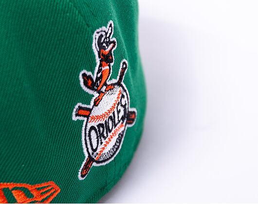 Kšiltovka New Era 59FIFTY MLB Coops All Over Print Baltimore Orioles Cooperstown Team Color