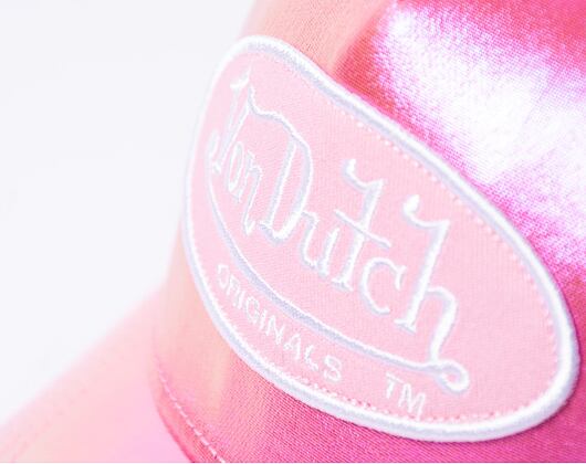 Kšiltovka Von Dutch Trucker Adelaide - Polyester - Pink Metallic