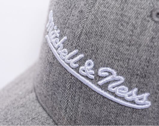 Kšiltovka Mitchell & Ness Branded Comfy Core Stretch Snapback Light Grey