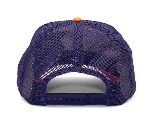 Kšiltovka New Era 9FORTY A-Frame Trucker NBA Retro Phoenix Suns Orange Popsicle / New Orchid
