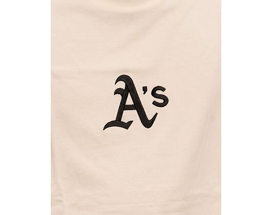 Triko New Era MLB World Series Oversized Tee Oakland Athletics Off White / Dark Green