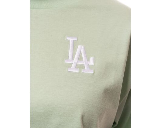 Dámské triko New Era MLB Le Crop Tee Los Angeles Dodgers Fresh Mint / White