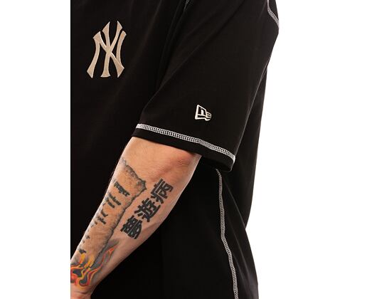 Triko New Era MLB World Series Oversized Tee New York Yankees Black / Off White