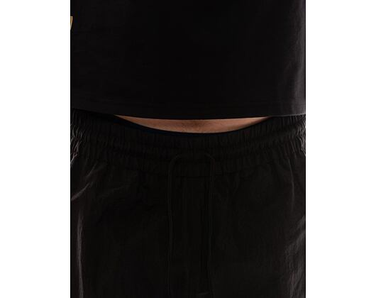 Kalhoty New Era Woven Joggers Black / Metalic Gold