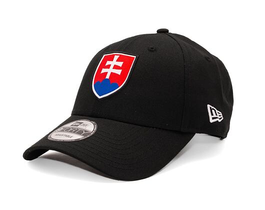 Kšiltovka New Era 9FORTY National Team - Slovakia Black