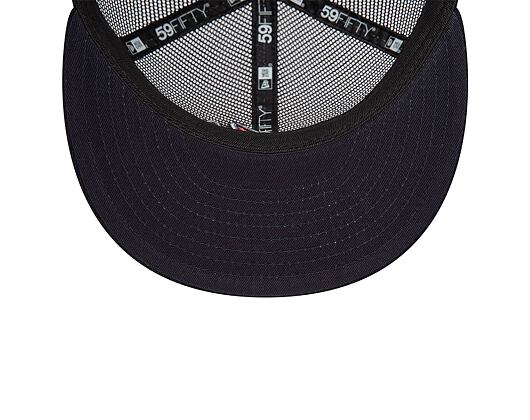 Kšiltovka New Era 59FIFTY MLB Mesh Patch Atlanta Braves Navy