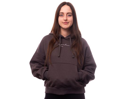 Dámská Mikina Karl Kani Small Signature Essential Os Hoodie anthracite