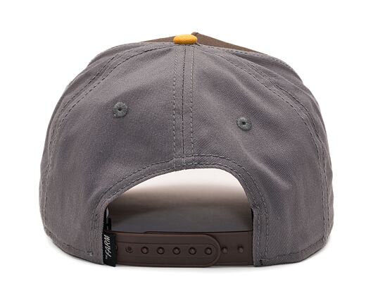 Kšiltovka Goorin - Lone Wolf 100 A-Frame - Brown