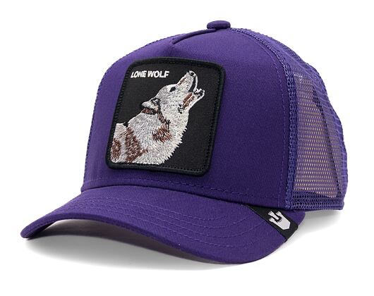 Dětská kšiltovka Goorin - Lil Lobo Trucker - Purple