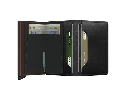 Peněženka Secrid Slimwallet Original Black & Brown