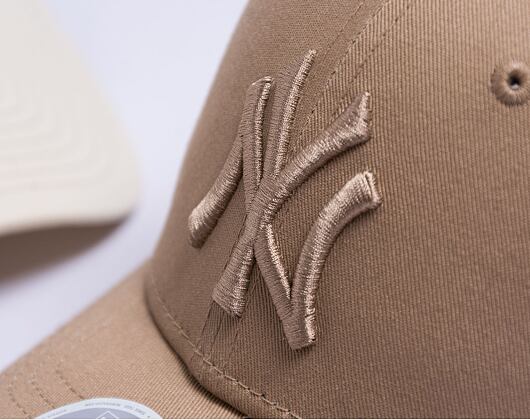 Dámská Kšiltovka New Era - MLB Essential 9FORTY - NY Yankees - Camel