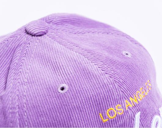 Kšiltovka Mitchell & Ness Montage Cord Snapback Los Angeles Lakers Purple
