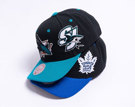 Kšiltovka Mitchell & Ness Overbite Pro Snapback Toronto Maple Leafs Black