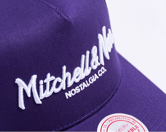Kšiltovka Mitchell & Ness Purple/White Trucker Own Brand