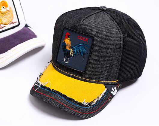 Kšiltovka Goorin - Silky Cock Trucker - Black