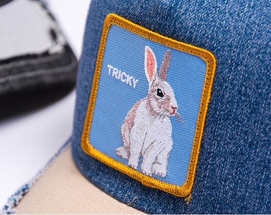 Kšiltovka Goorin - Silky Rabbit Trucker - Denim