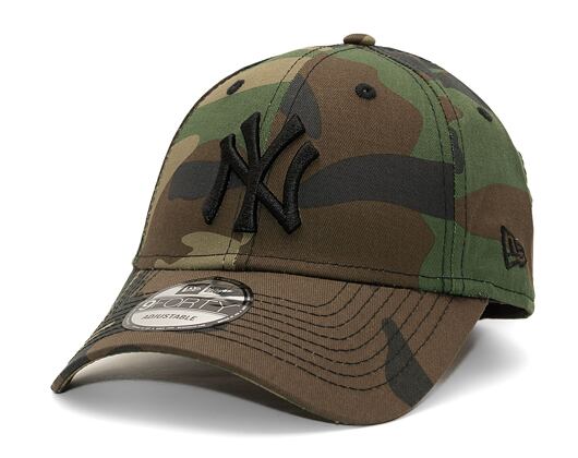 Kšiltovka New Era 9FORTY MLB League Basic New York Yankees Strapback Camo