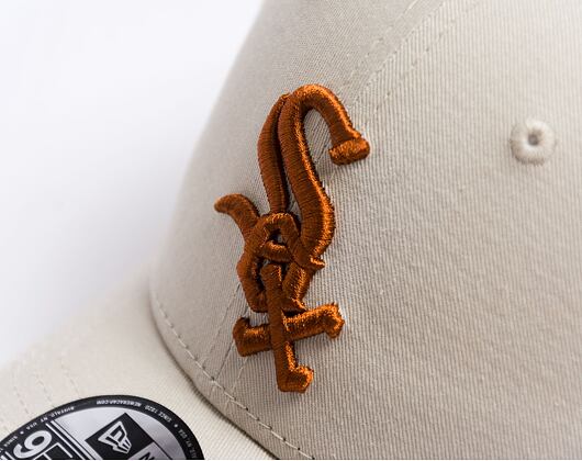 Kšiltovka New Era 9FORTY MLB League Essential Chicago White Sox Stone / Caramel Brown