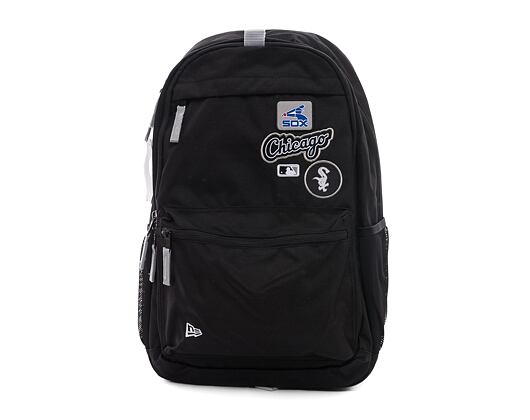 Batoh New Era MLB Patch Delaware Backpack Chicago White Sox - Black / Graphite