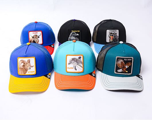Kšiltovka Goorin - Trucker - Eagle Fan - Emerald